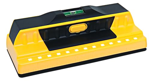 Franklin Sensors FS710PRO ProSensor 710+ Professional Stud Finder with 13-Sensors for the Highest Accuracy Detects Wood & Metal Studs with High Speed, Yellow
