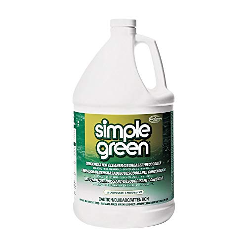 Simple Green 13005CT Industrial Cleaner & Degreaser, Concentrated, 1 gal Bottle (Case of 6)
