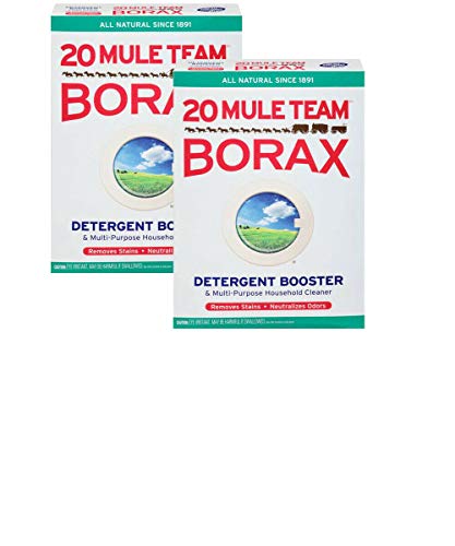 20 Mule Team Borax Natural Laundry Booster 65 Ounce pack of 2