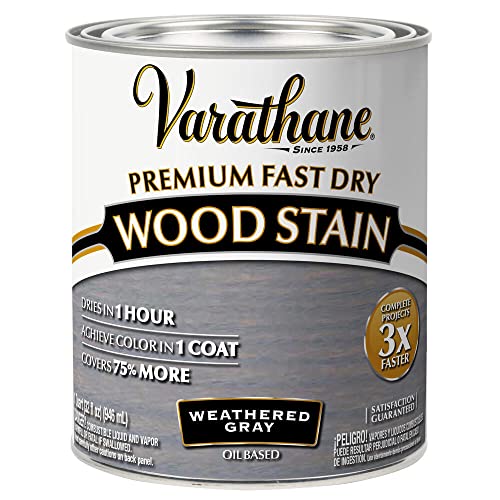 how long does wood stain take to dry