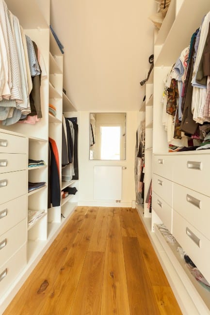 Double Sided Closet