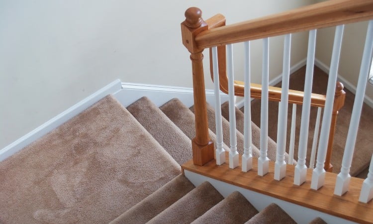 Hardwood stairs vs carpet