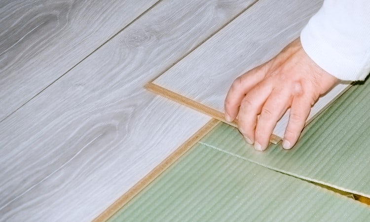 How to Install Laminate Floor Over Hardwood