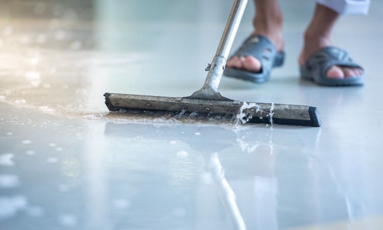How to Remove Stains from Epoxy Floors