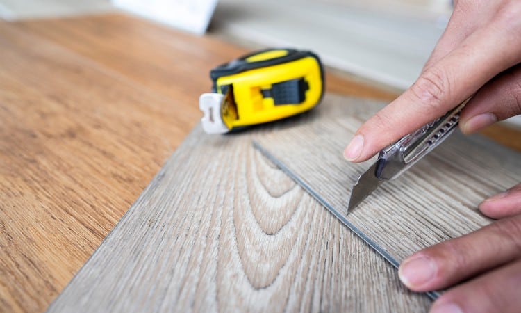 How to put wood flooring on stairs