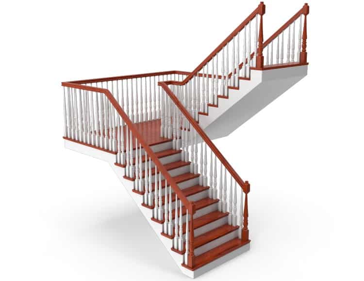 Parts of stairs