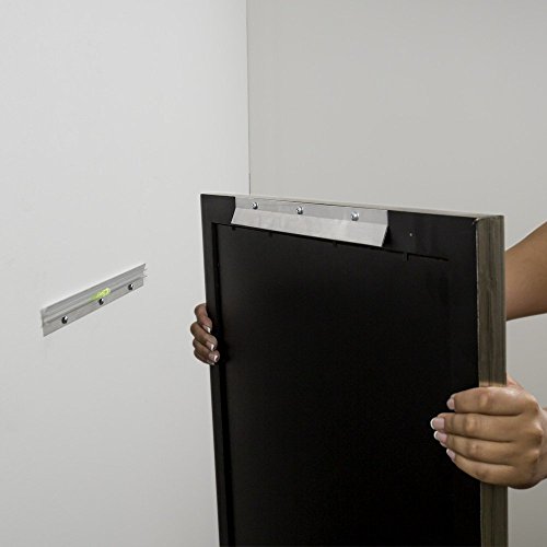 Hangman Heavy-Duty Mirror and Picture Hanger with Walldog Anchorless Screws - Aluminum: HM-30D