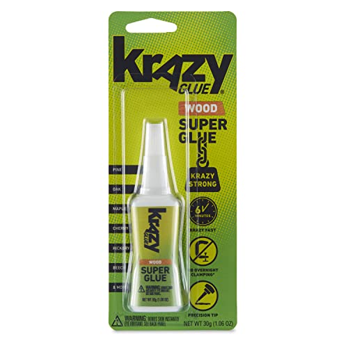 Krazy Glue, Fast Dry Wood Glue, 30 g