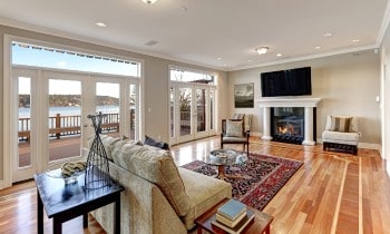 wood floor in house