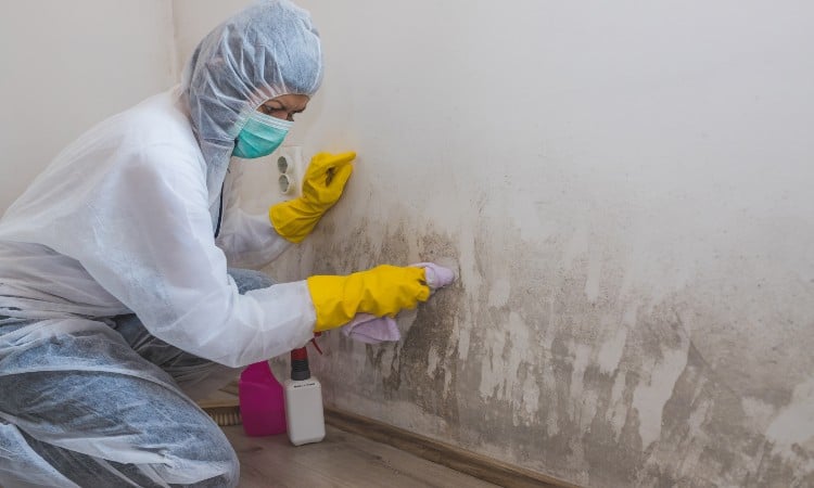 How to remove mold from basement