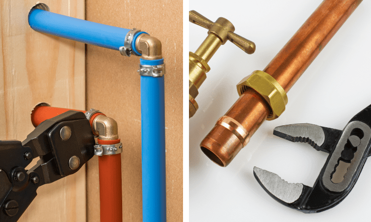 PEX vs Copper Pipe